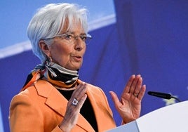La presidenta del BCE, Christine Lagarde.