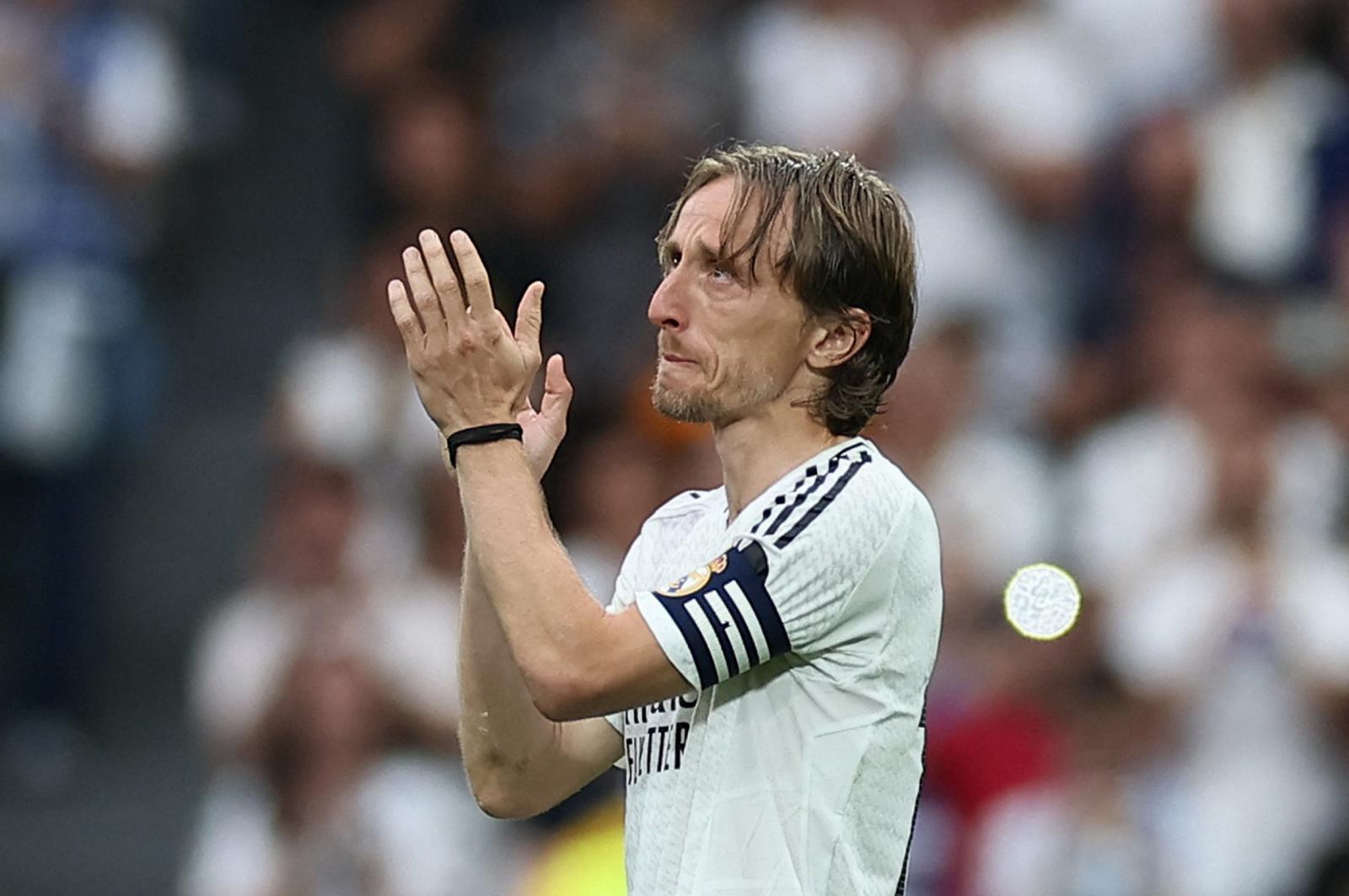 El adiós del Bernabéu a Ancelotti y Modric, en imágenes