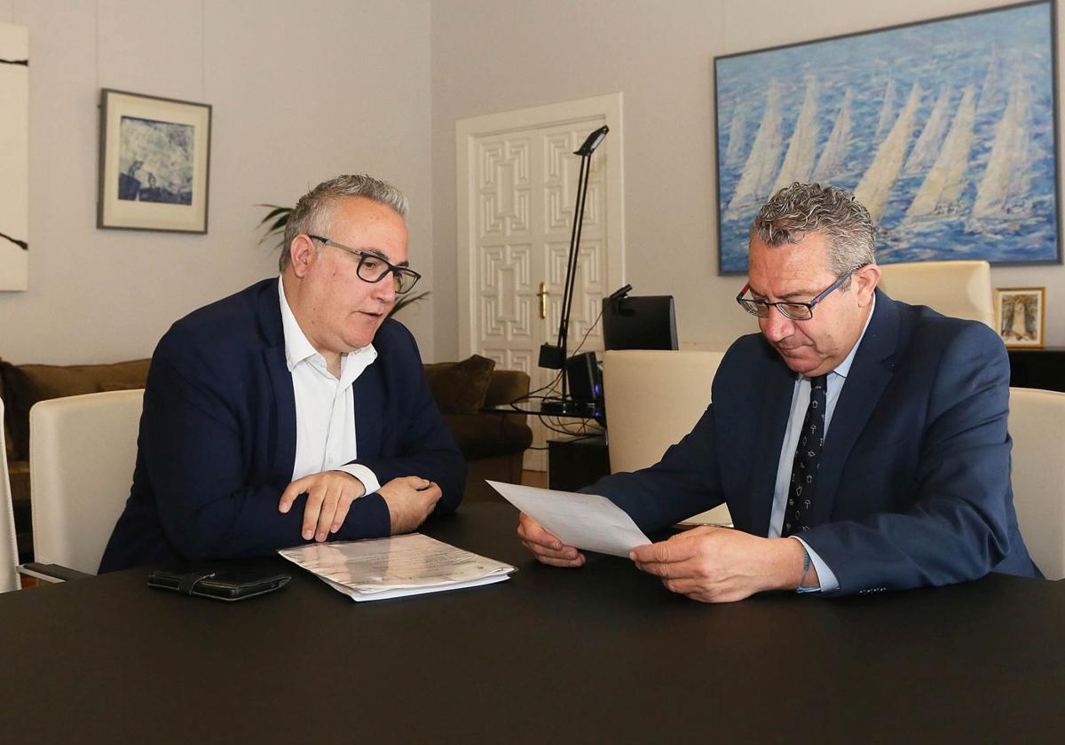 El Consorcio de Bomberos licitará en mayo las obras para acabar el Parque Auxiliar de Ibi este mismo año