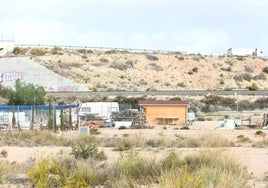 Settlement in Cañada del Fenollar.