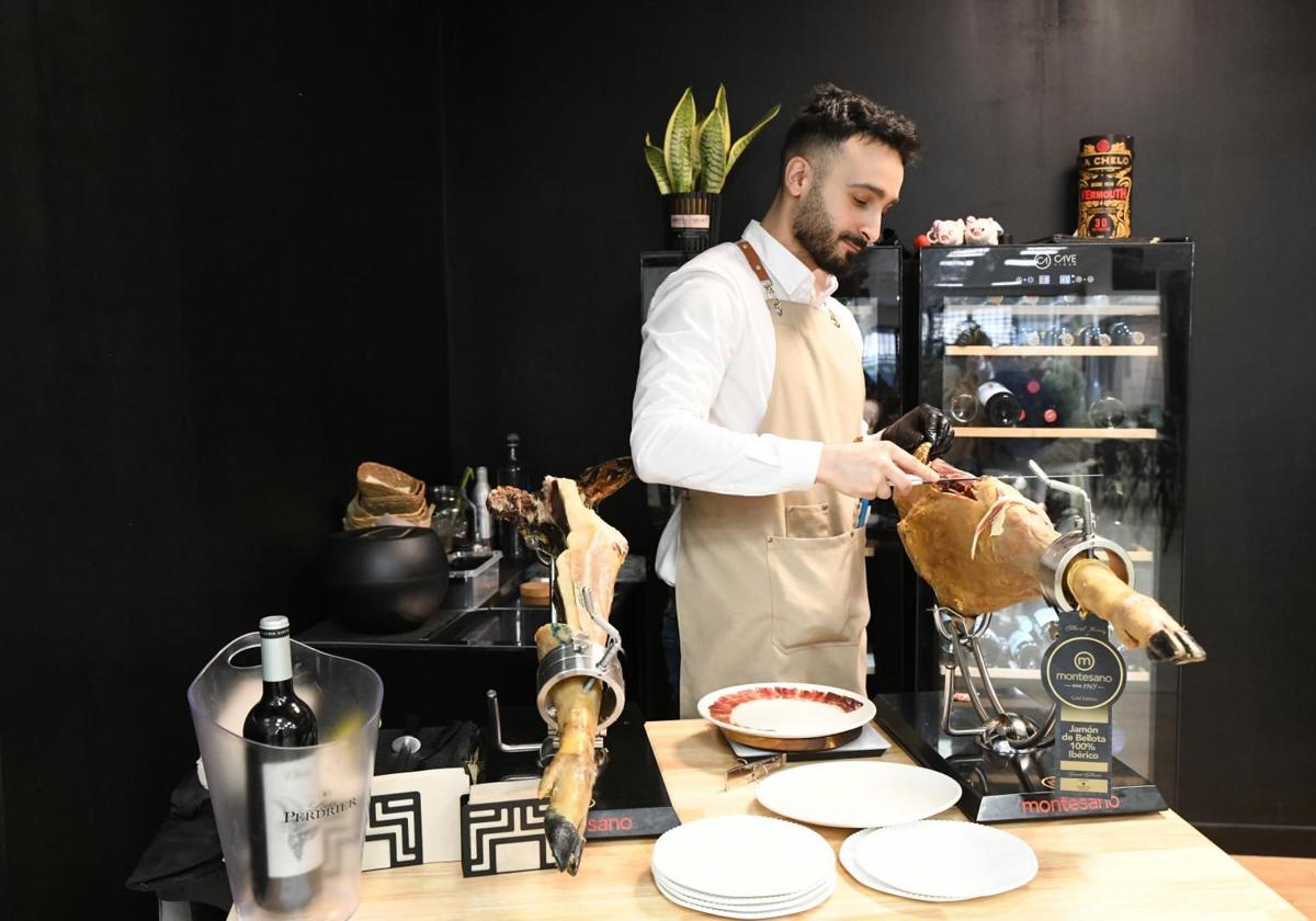 Cortador de jamón.