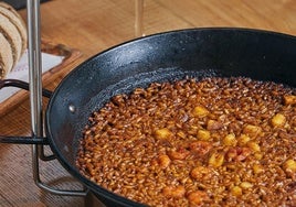 Un arroz de La taberna del gourmet.